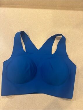 Smooth Support Molding Sports Bra - Deep Blue